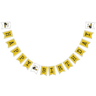 Bandeirinha Primeiro Aniversário Grande Um Menino