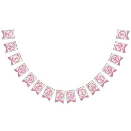 Bandeirinha Princesa Birthday Penant Banner Bunting Flags