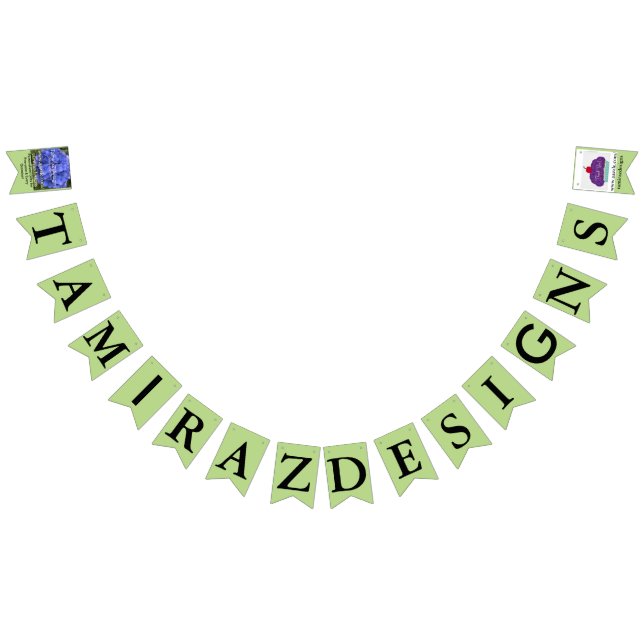 Bandeirinha Quaisquer FOTOS DE NOME Verde do Site de Empresa (Todos)