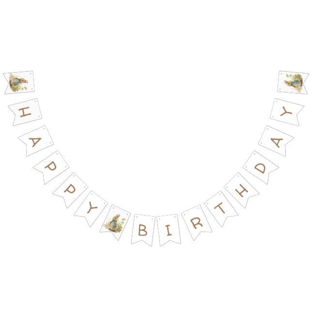 Bandeirinha Rabbit Peter party Bunting Flags (Todos)