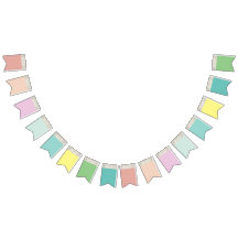 Rainbow Colors Glitter Birthday