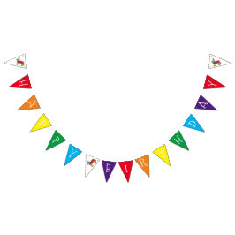 Bandeirinha Rainbow Donkey Pinata Piñata Fiesta Party Animal