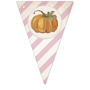 Bandeirinha Rapariga Retro Pequeno Pumpkin Cozinha de Anivers