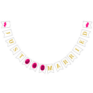 Bandeirinha "Recem casados"