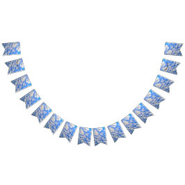 Bandeirinha Reflexões azuis do oceano e do céu