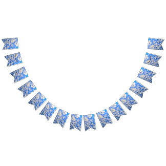 Bandeirinha Reflexões azuis do oceano e do céu