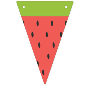 Bandeirinha Refrescando Melancia de Verão.