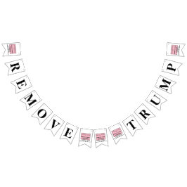 Bandeirinha Remova a patilha rosa da casa branca do trunfo