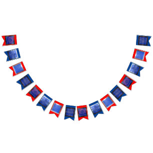 Bandeirinha Removendo a faixa de Bunting da Escritura da Besta