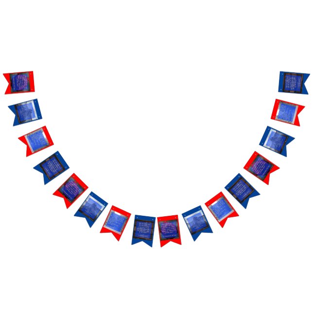 Bandeirinha Removendo a faixa de Bunting da Escritura da Besta (Todos)