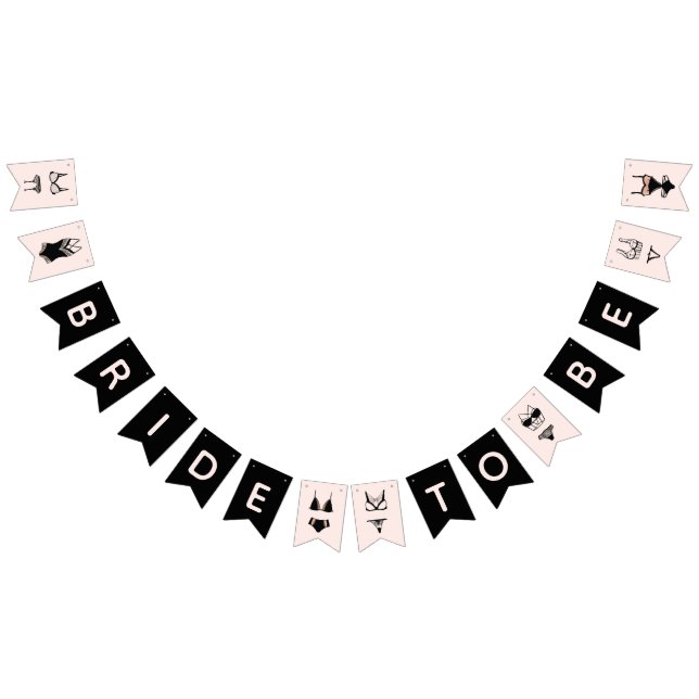 Bandeirinha Renda Noiva Para Ser Presente Bridal Bachelorette (Todos)