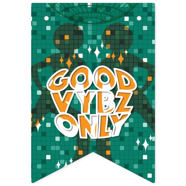 BANDEIRINHA RETRO DISCO PARCEIRO (Primeira Bandeira)