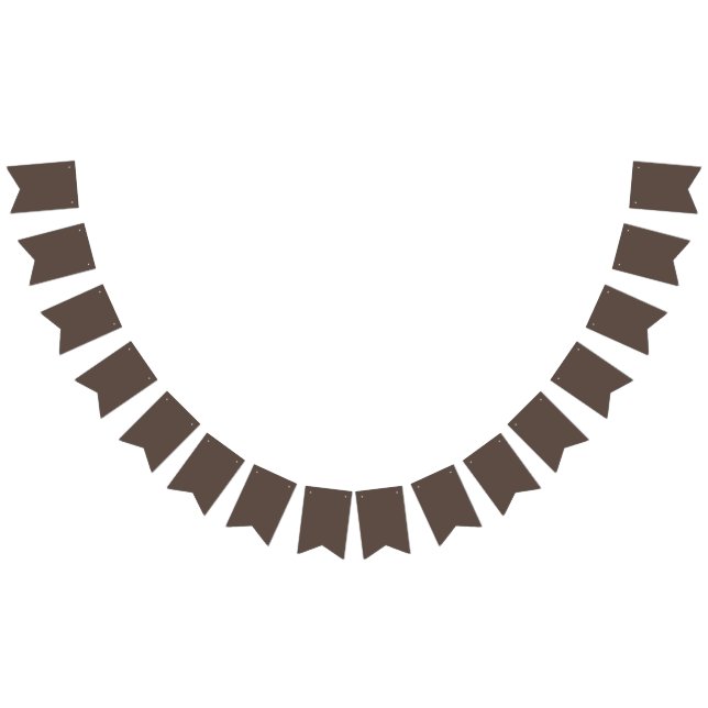 Bandeirinha Rich Chocolate Brown Background – Wedding (Todos)