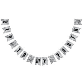 Bandeirinha RIP para meu Funeral Juvenil Themed Birthday Banne