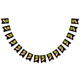 Bandeirinha Rocket espacial para o Aniversário das Crianças da