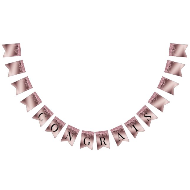 Bandeirinha Rosa Dourada Glitter Drives Surpresa (Todos)