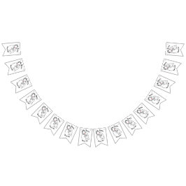 Bandeirinha Rosie Raised Decade - Impressão de tela