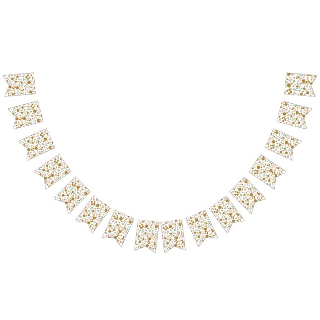 Bandeirinha Routing Dourado moderno e simples (Todos)