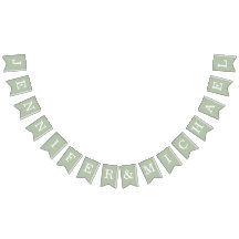 Sage Green Simple Bride & Nomes de noivos