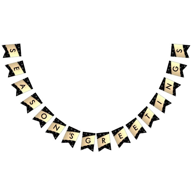 Bandeirinha Saída Dourada das Saudações da Estação Elegante de (Todos)