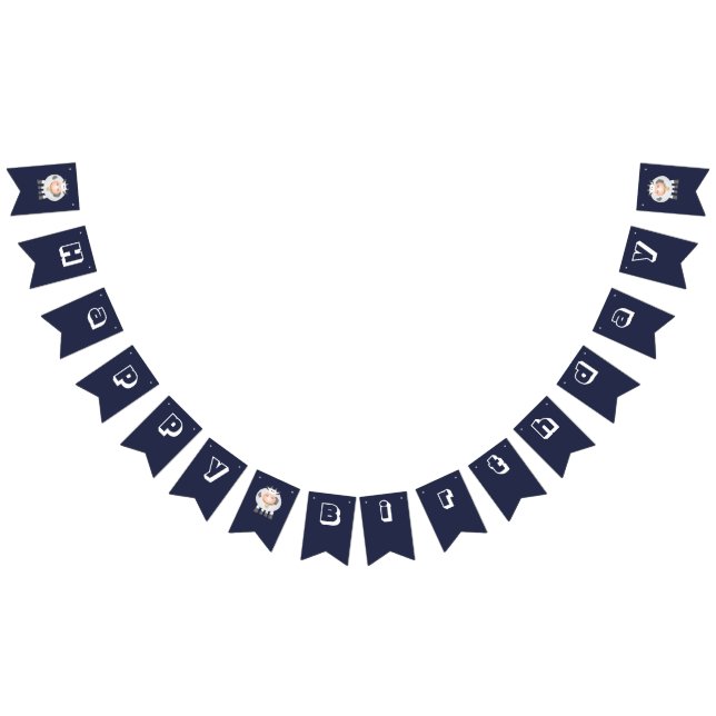 Bandeirinha Santa Vaca Engraçada Sobre A Celebração De Anivers (Todos)