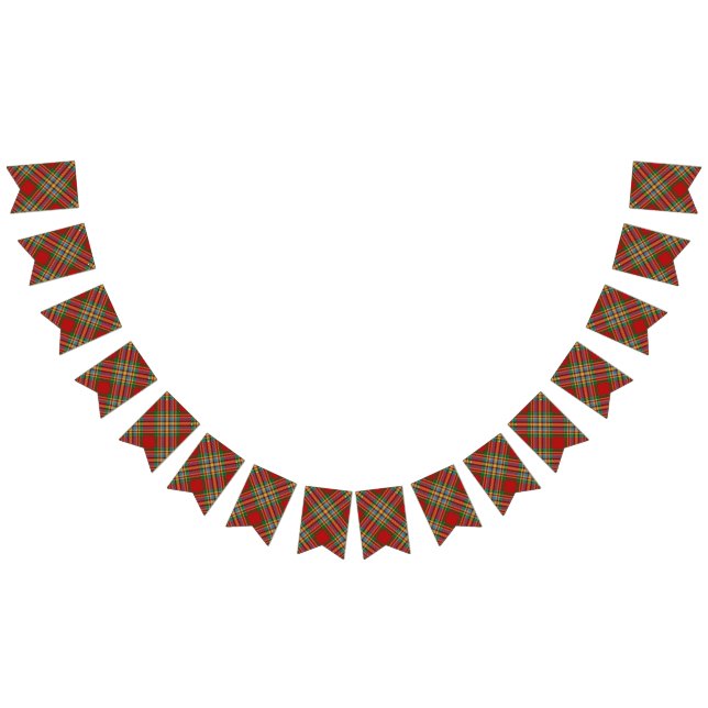 Bandeirinha Scottish Clan Chattan Tartan (Todos)