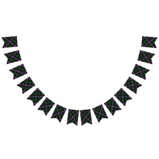 Bandeirinha Scottish Clan Russell Tartan (Todos)