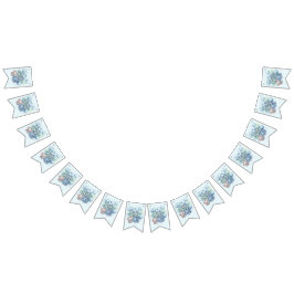 Bandeirinha Seletor de Água de Um primeiro aniversario