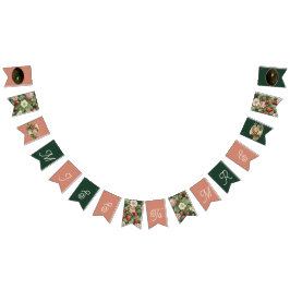 Bandeirinha Senhorita à Sra. Chá de panela Strawberry Banner