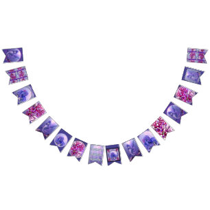 Bandeirinha Sereia do Oceano Roxo