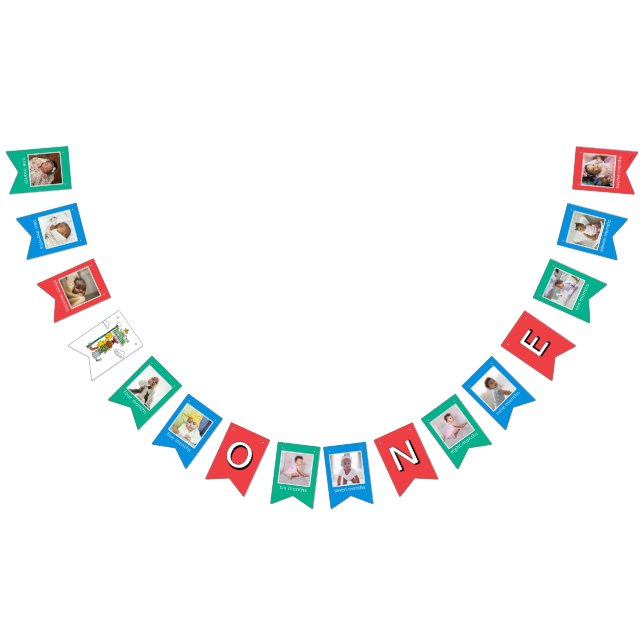 Bandeirinha Sesame Street Characters & Street Sign (Todos)