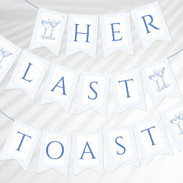 Bandeirinha Seu último brinde na costa