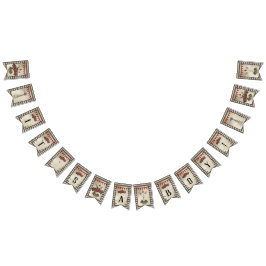 Bandeirinha Seu um chá de fraldas rústico do caminhão do