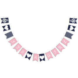 Bandeirinha Seu uma estamenha náutica da menina