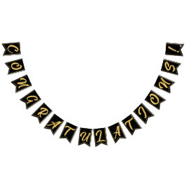 Bandeirinha Sinalizador de Bunting de festa de formatura