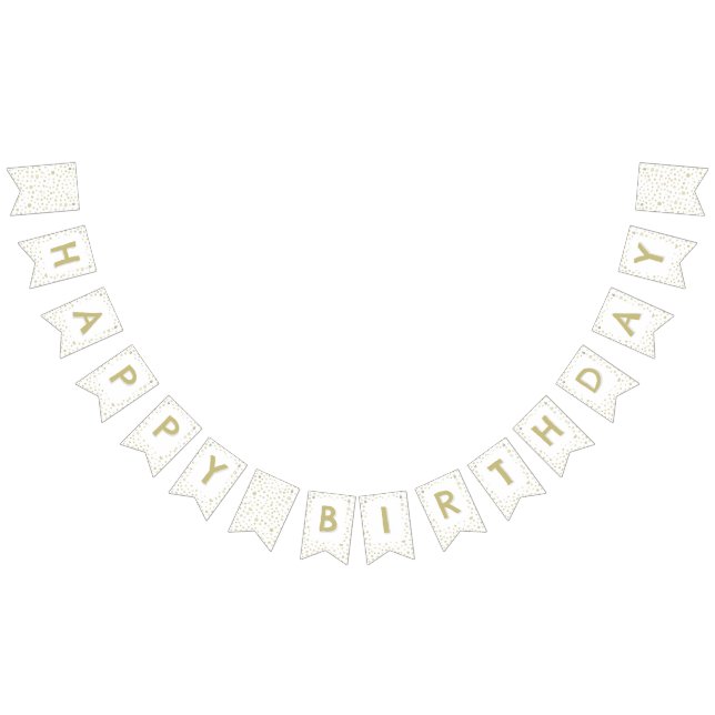 Bandeirinha Sinalizador de Bunting de Pontos de Aquarela de Co (Todos)