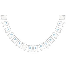 Sinalizador de Bunting de Pontos de Aquarela Ellio