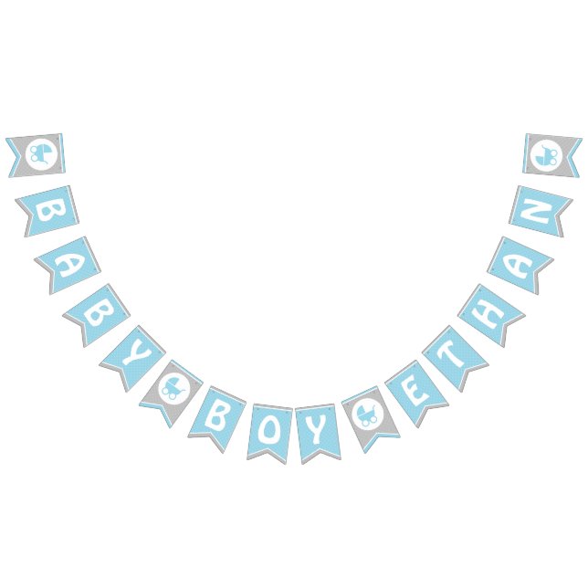 Bandeirinha Sinalizador de Bunting do chá de fraldas/Banner pa (Todos)