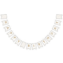 Sinalizador de Bunting Pontos de Aquarela de Fawn 