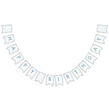 Sinalizador de Bunting Pontos de Aquarela do Sky C