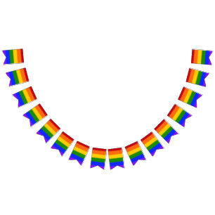 Bandeirinha Sinalizador de Orgulho gay de falha v2