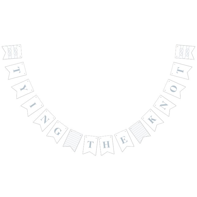 Bandeirinha Sinalizadores de Banner de Nó Ilustrado - Azul (Todos)