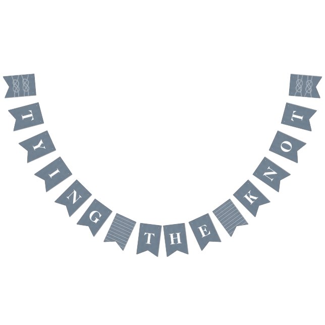 Bandeirinha Sinalizadores de Banner de Nó Ilustrado - Cinzas A (Todos)