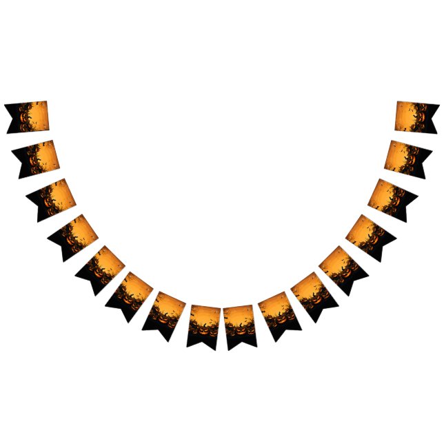 Bandeirinha Sinalizadores de Banner do Partido Halloween (Todos)