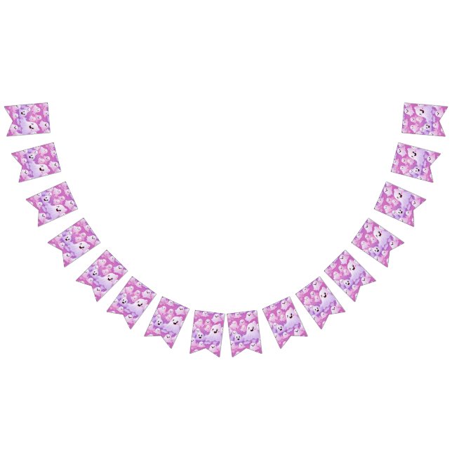 Bandeirinha Sinalizadores de Banner do Partido Halloween (Todos)