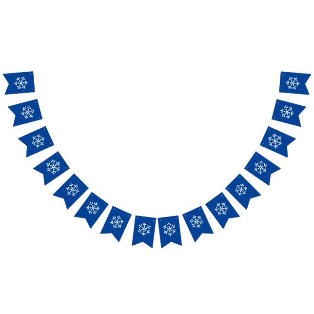 Bandeirinha Sinalizadores de Banner Flocos de Neve Feriados (Todos)