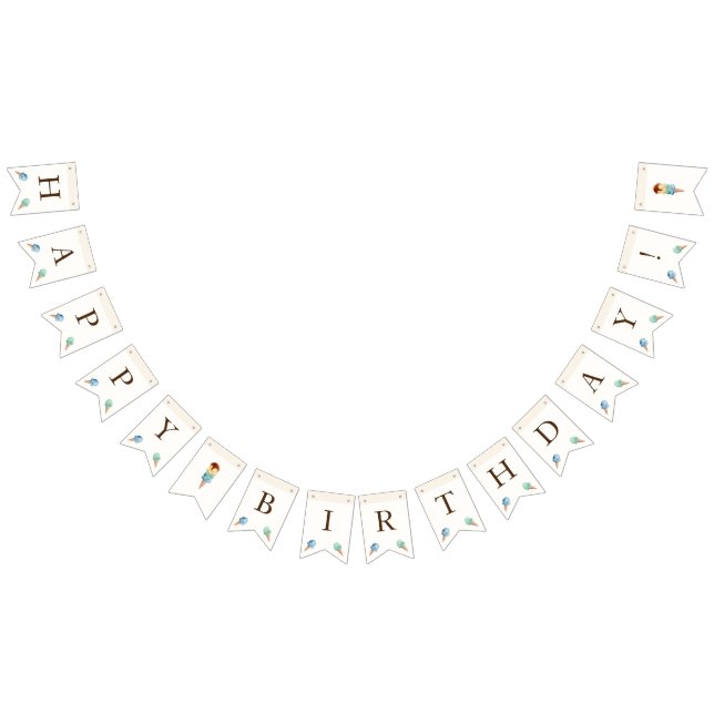 Bandeirinha Sinalizadores de Bunting da Festa de aniversário d (Todos)