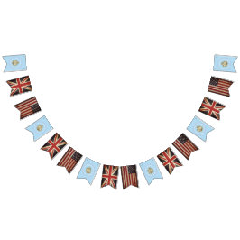 Bandeirinha Sinalizadores de Bunting do Partido da Royal Weddi