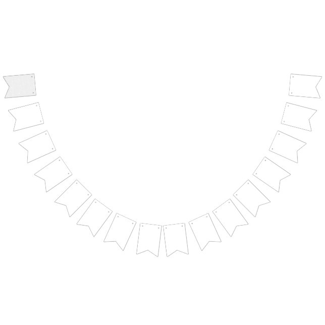 Bandeirinha Sinalizadores de Bunting Personalizados | Aniversá (Todos)