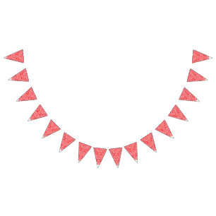 Bandeirinha Sinalizadores de Bunting Personalizados Aniversá